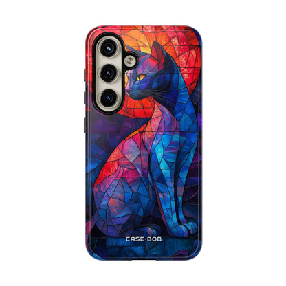 Celestial Cat Samsung S24 Case - Tough