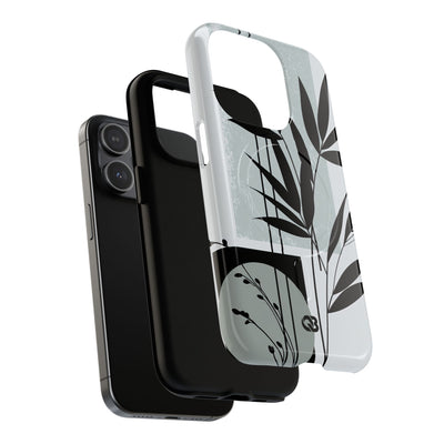Grey Tough 2.0 Magsafe Phone Case for iPhone - Sage Bamboo Noir