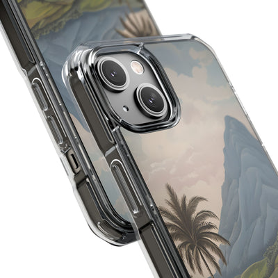 Verdant Blue Summit · Impact Coque de téléphone pour iPhone · Magsafe