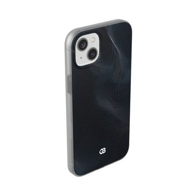Black Lite Phone Case for iPhone - Obsidian Ridge Flux