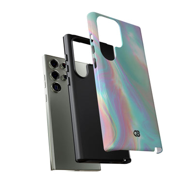 Prismatic Liquid Light · Tough Phone Case for Samsung · Teal