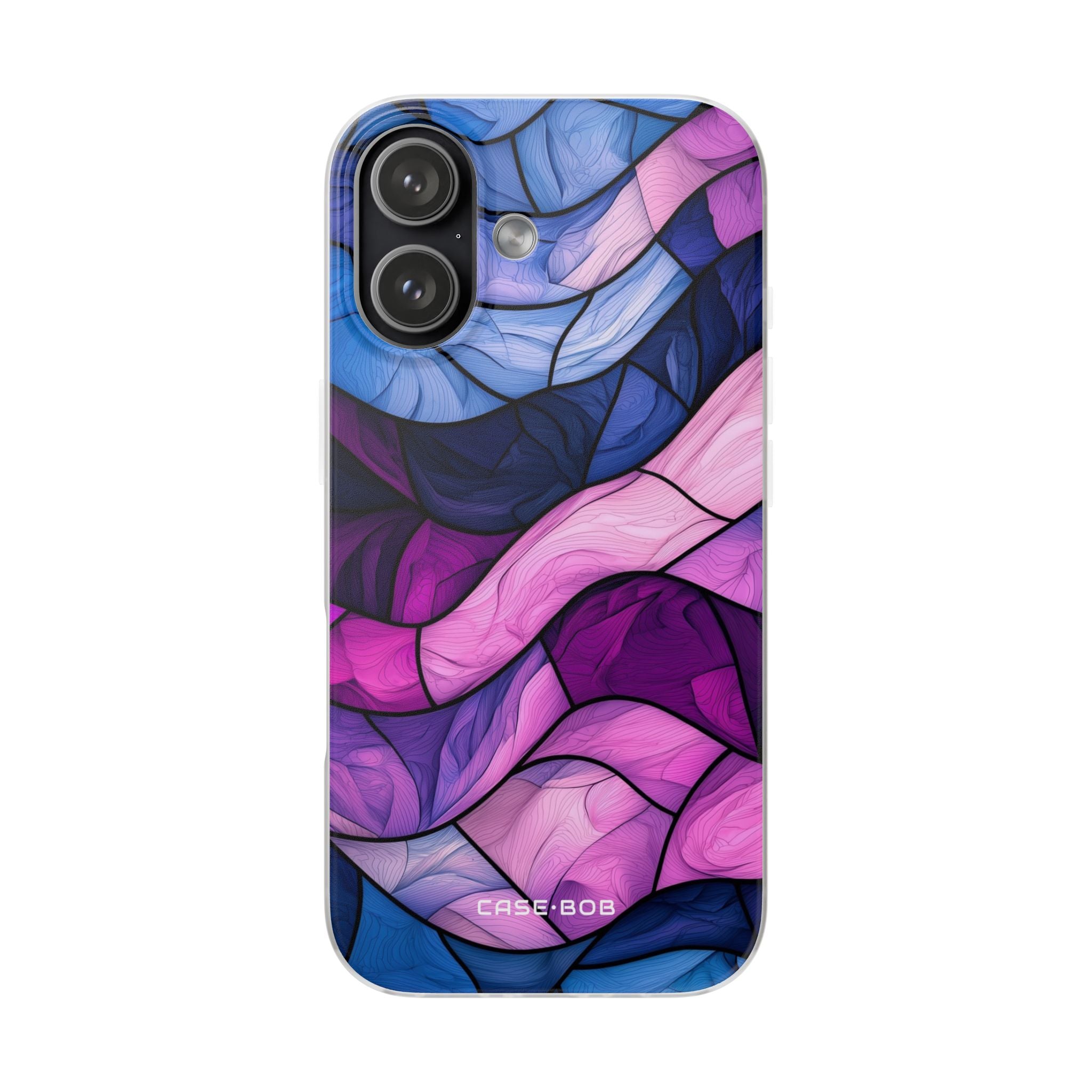 Wavelike Glow iPhone 17 Case - Soft - CASE•BOB