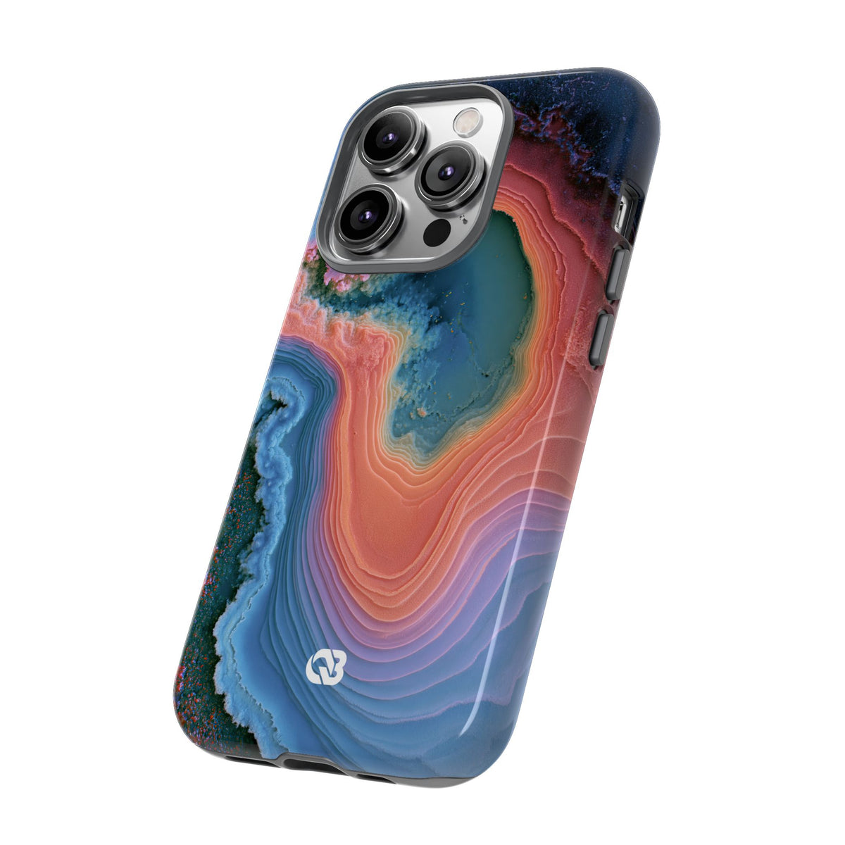 Luminous Resonance · Tough Phone Case for iPhone · Blue