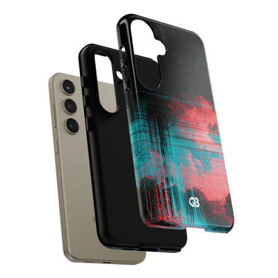 Digital Signal Drift · Tough Phone Case for Samsung · Black