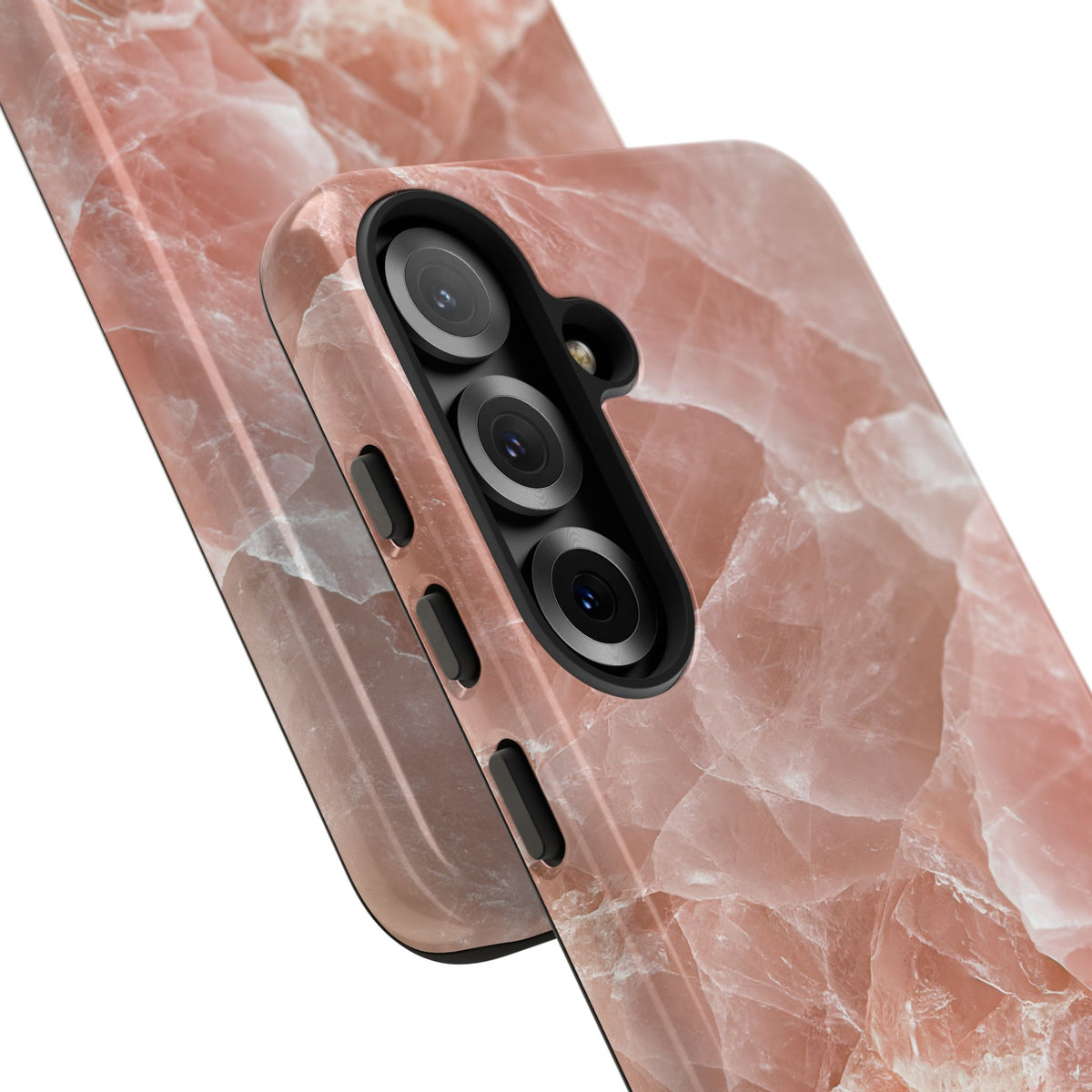Rose Quartz Facet · Tough Phone Case for Samsung · Pink