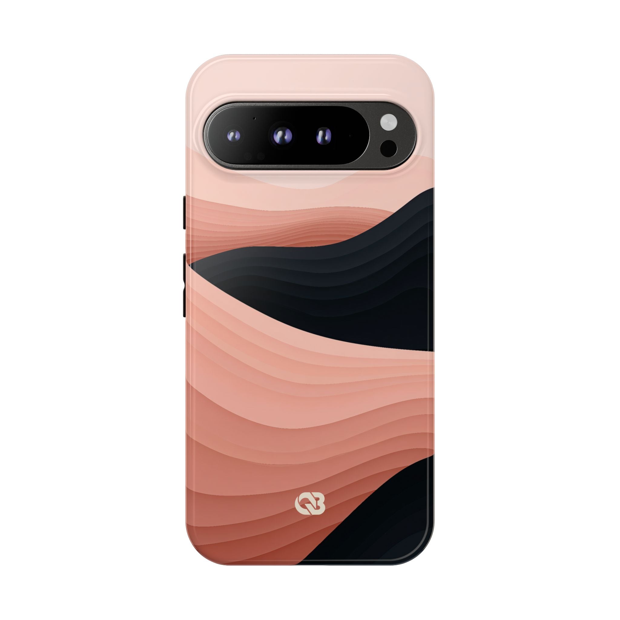 Pink Tough Phone Case for Google Pixel - Dune Shadow Layers