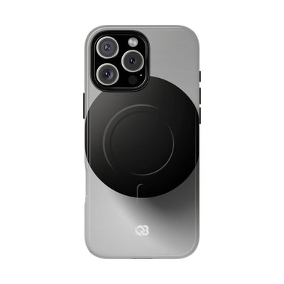 Grey Tough 2.0 Magsafe Phone Case for iPhone - Matte Onyx Sphere