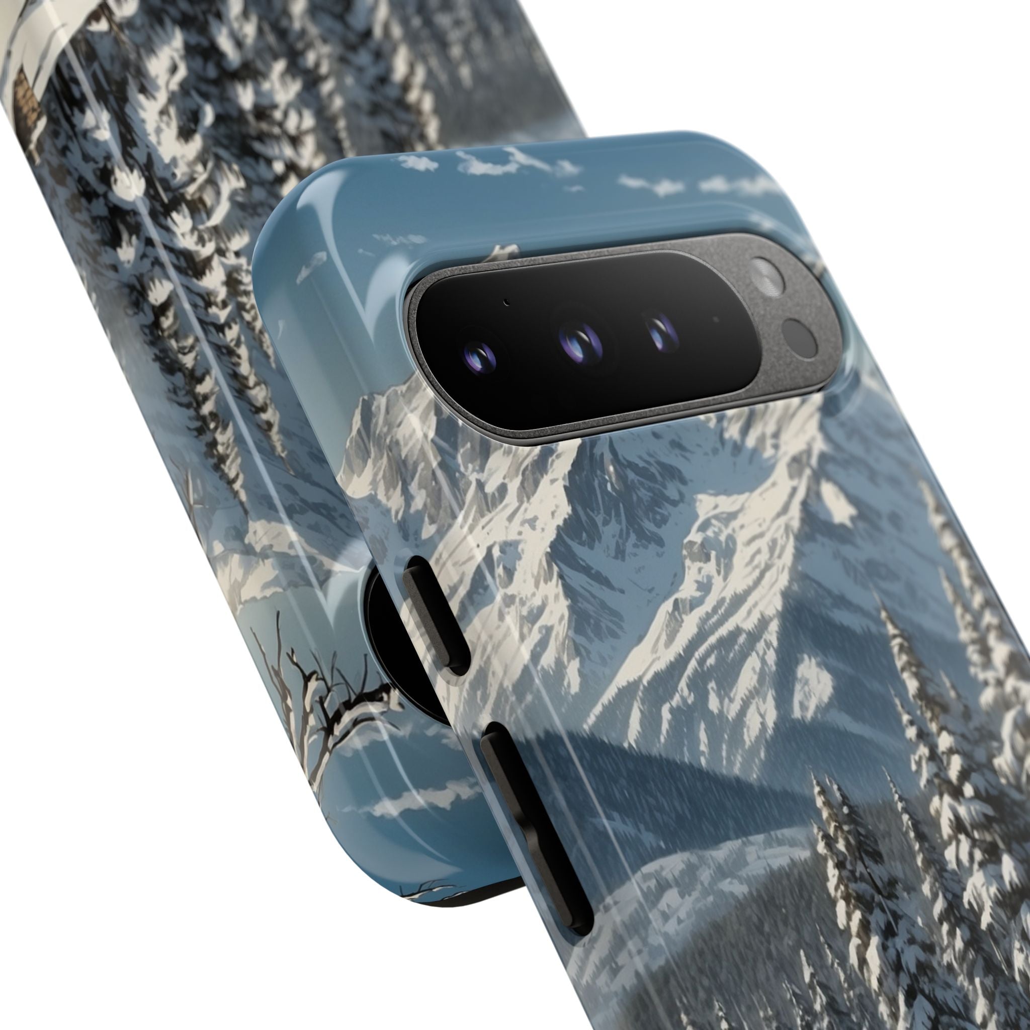 Frozen Ridge Valley · Tough Phone Case for Google Pixel