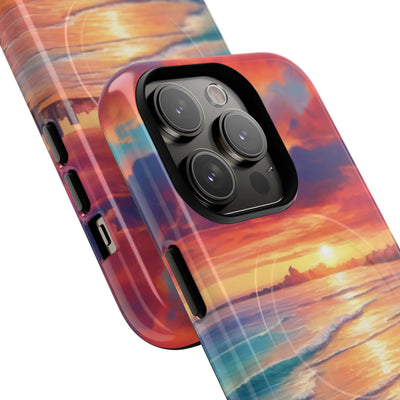 Crimson Shore Horizon · Tough+ Phone Case for iPhone · Magsafe