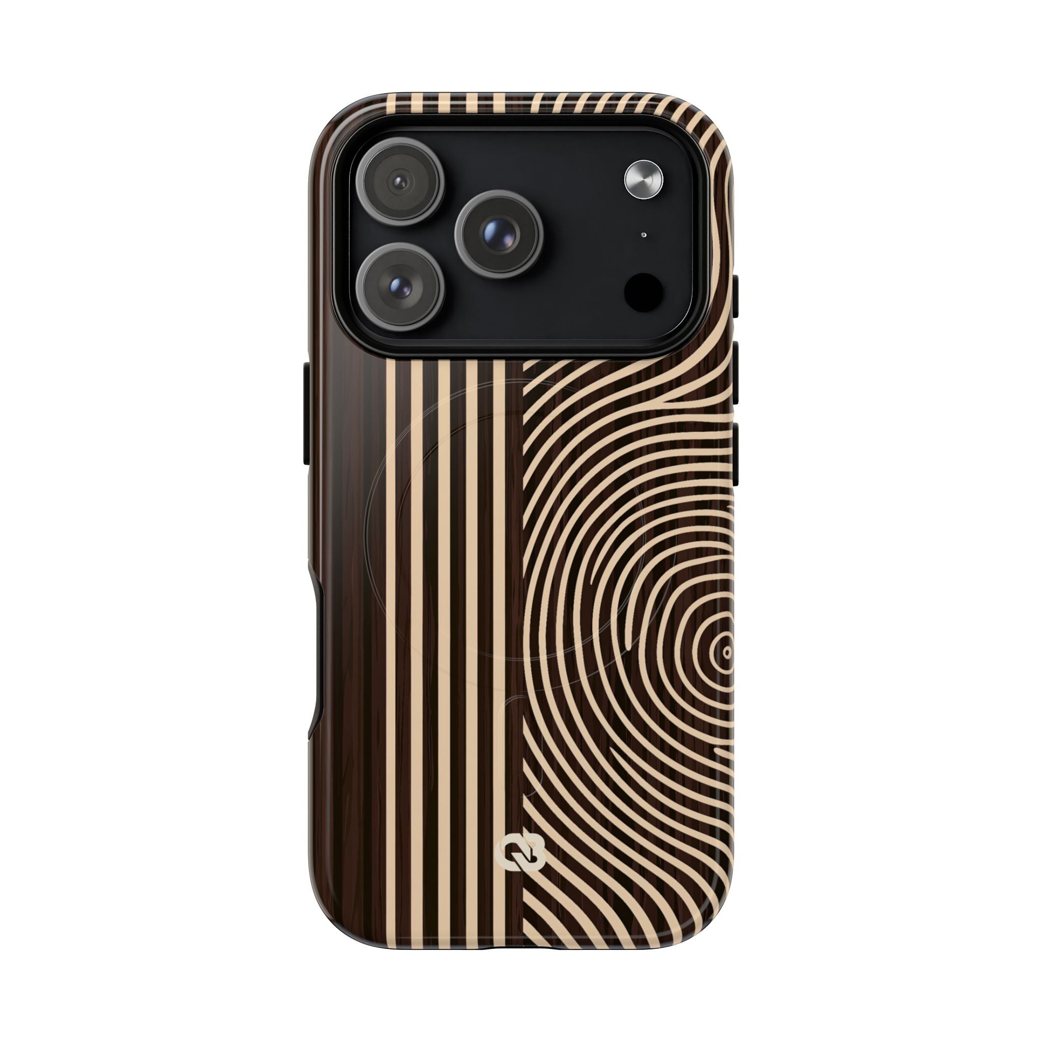 Brown Tough 2.0 Magsafe Phone Case for iPhone - Espresso Sand Ridge