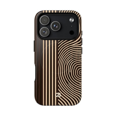 Brown Tough 2.0 Magsafe Phone Case for iPhone - Espresso Sand Ridge