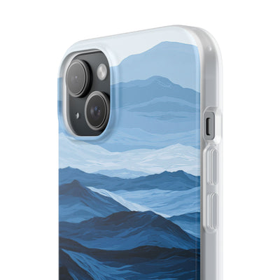 Blue Lite Phone Case for iPhone - Cobalt Ridge Tides