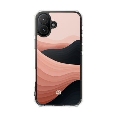Pink Impact MagSafe Phone Case for iPhone - Dune Shadow Layers