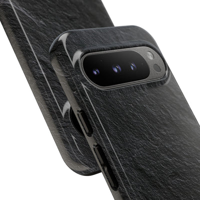 Obsidian Slate · Tough Phone Case for Pixel ·  Black