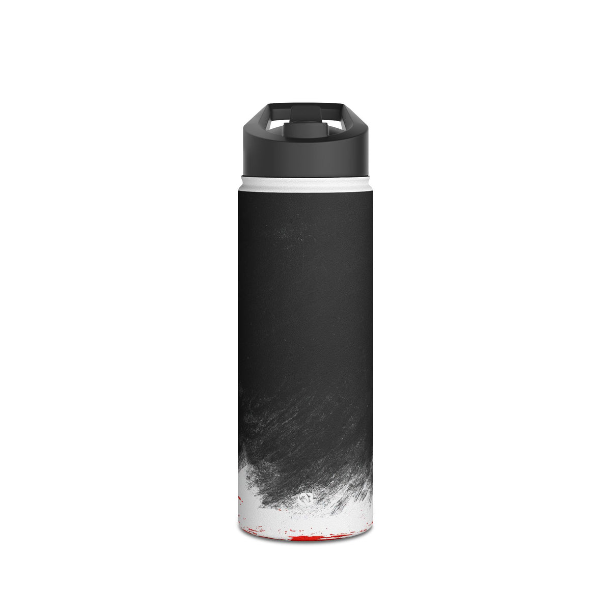 Crimson Void · Insulated Water Bottle · Black