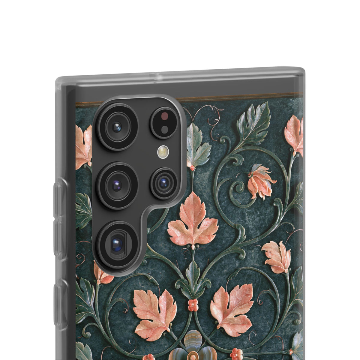 Florentine Rose Arabesque · Lite Phone Case for Samsung · Green