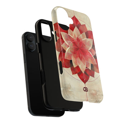 Crimson Petal Peak · Tough+ Phone Case for iPhone · Magsafe