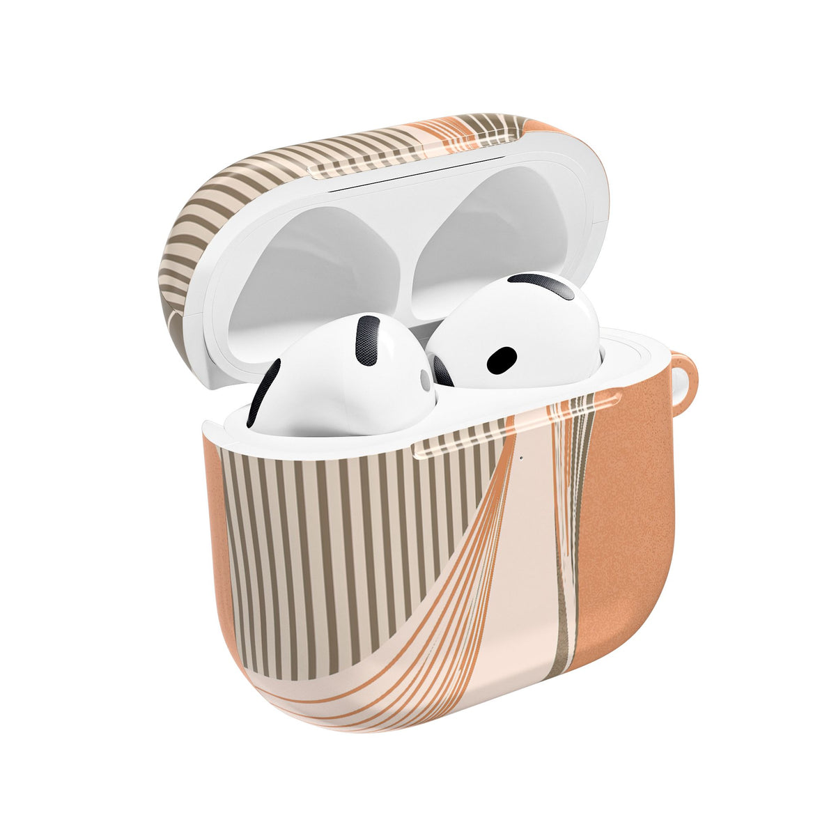 Terracotta Meridian · Hard Case for AirPods & AirPods Pro · Orange
