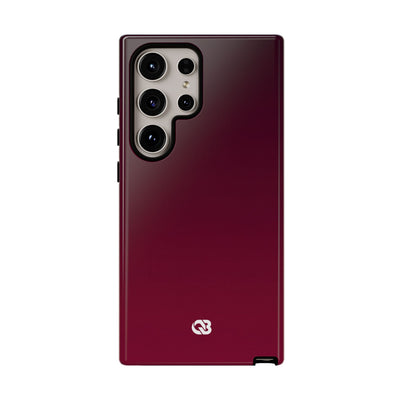 Bordeaux Spectrum · Tough Phone Case for Samsung · Red