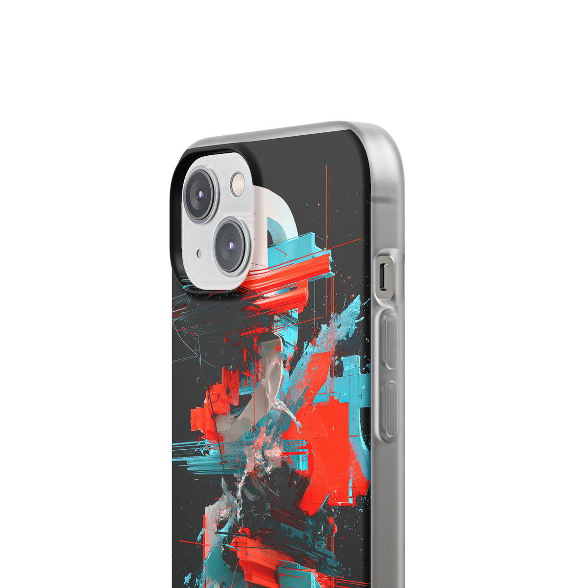 Fragmented Cyber Core · Lite Phone Case for iPhone ·  Black