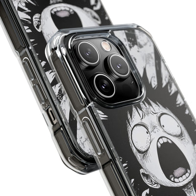 Chaotic Monochrome Scream · Impact Magsafe