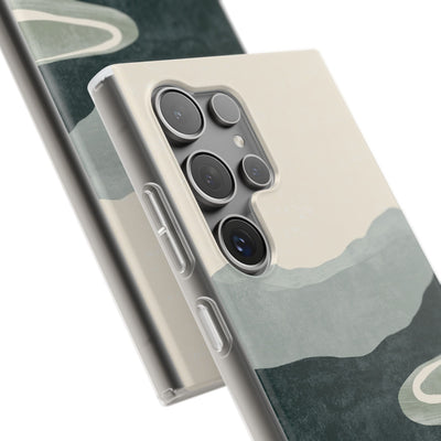 Green Lite Phone Case for Samsung - Misty Sage Valley