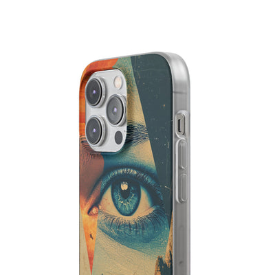 Fragmented Peak Gaze · Soft Phone Case for iPhone