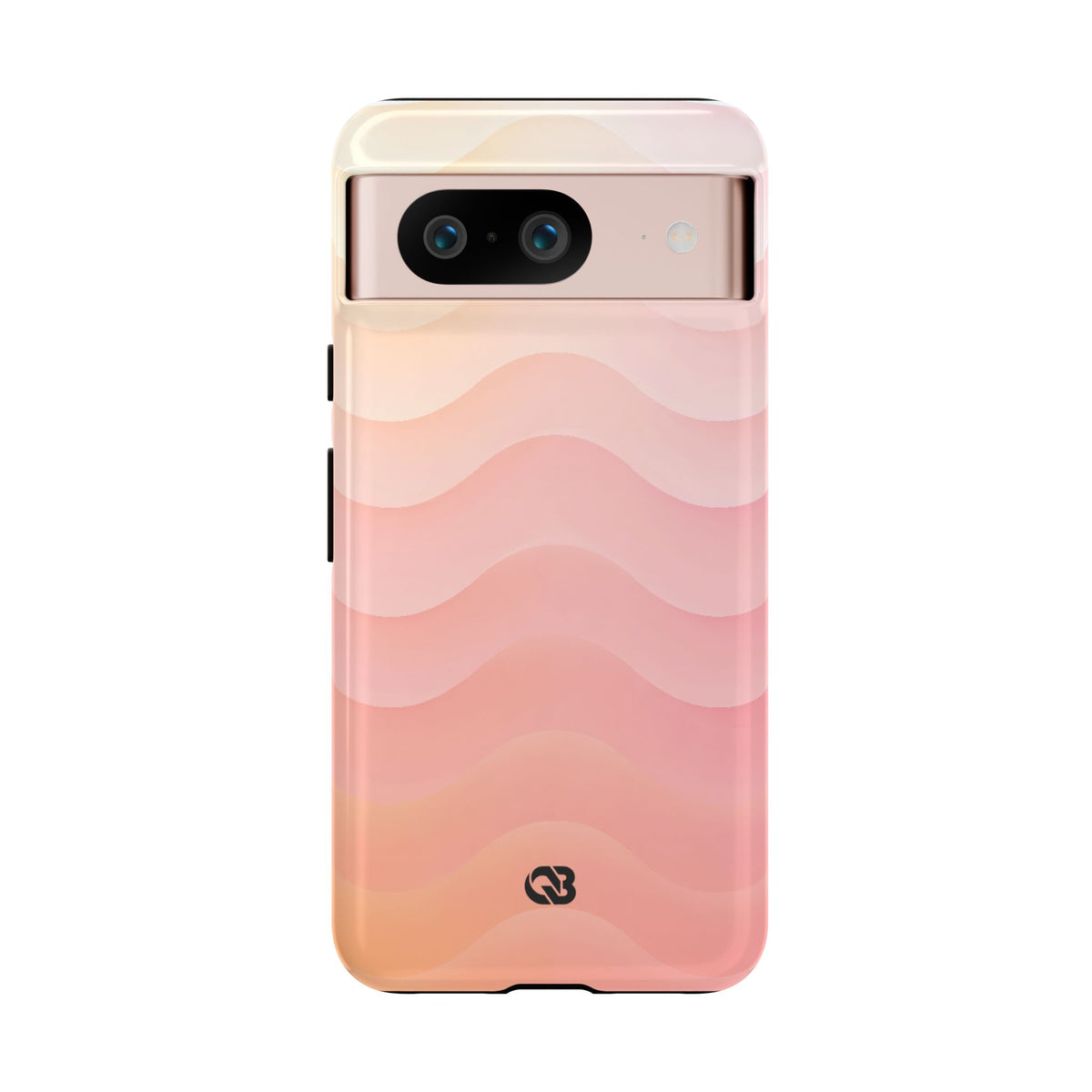 Blush Horizon Waves · Tough Phone Case for Pixel ·  Pink