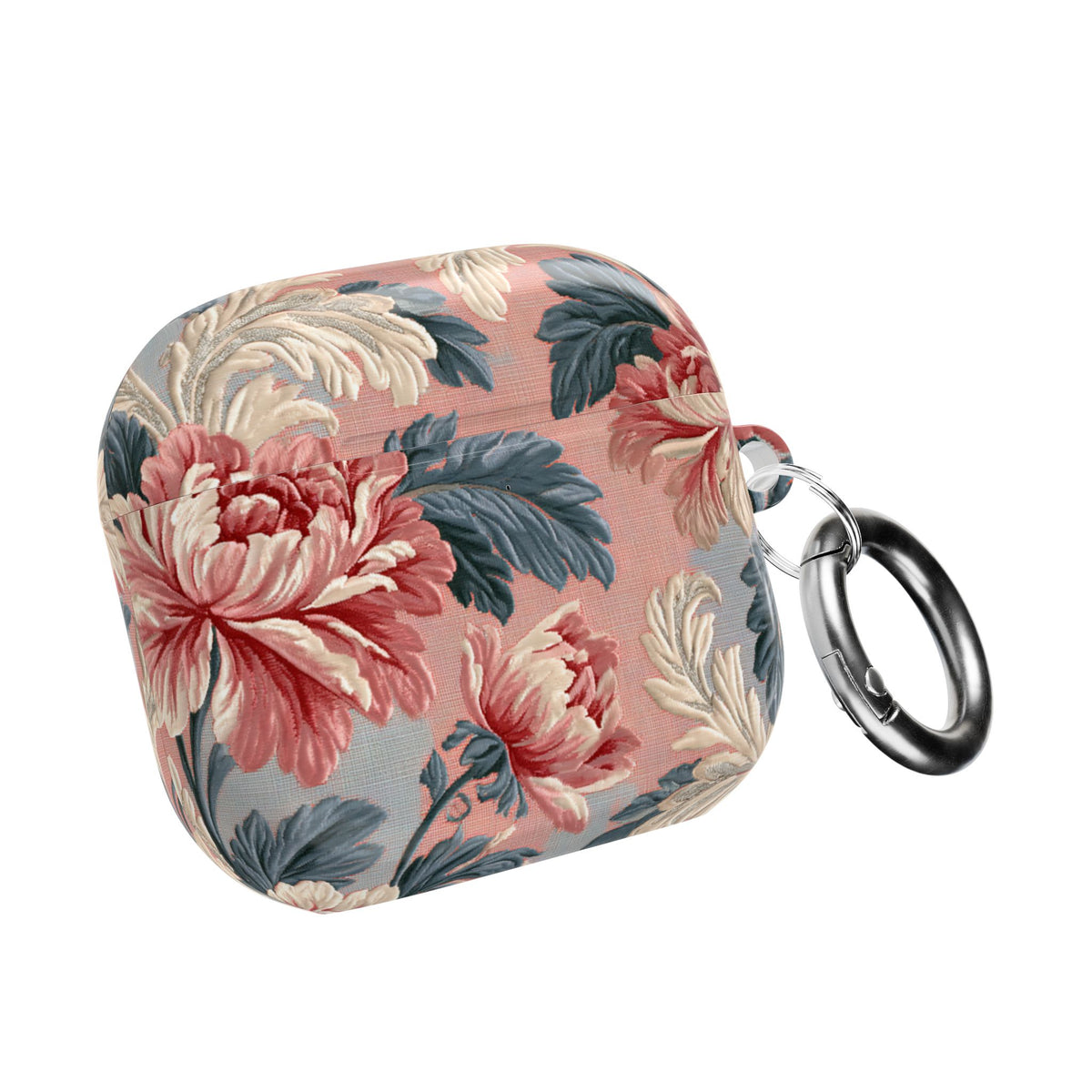 Blush Peony Jacquard · Hard Case for AirPods & AirPods Pro · Pink