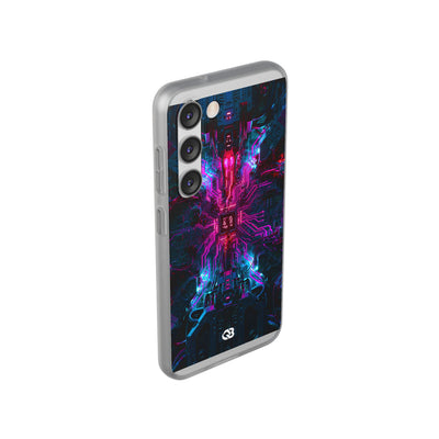Neural Circuit Core · Lite Phone Case for Samsung · Black