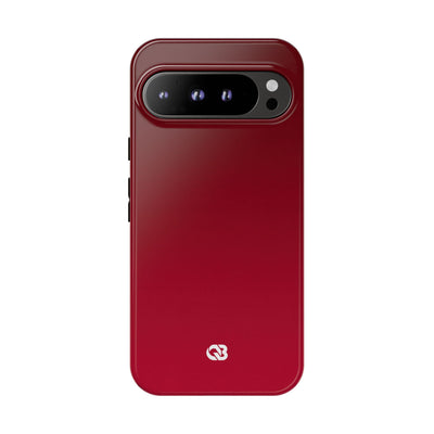 Velvet Crimson · Tough Phone Case for Pixel ·  Red