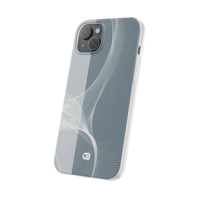 Grey Lite Phone Case for iPhone - Slate Mesh Horizon