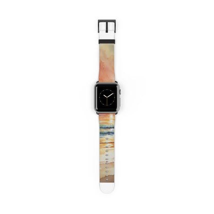Golden Palm Sunset - Watch Band