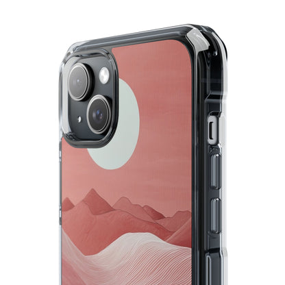 White Orb Dunes iPhone 15 Plus Case - Impact