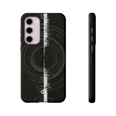 Black Tough Phone Case for Samsung - Obsidian Orbital Signal