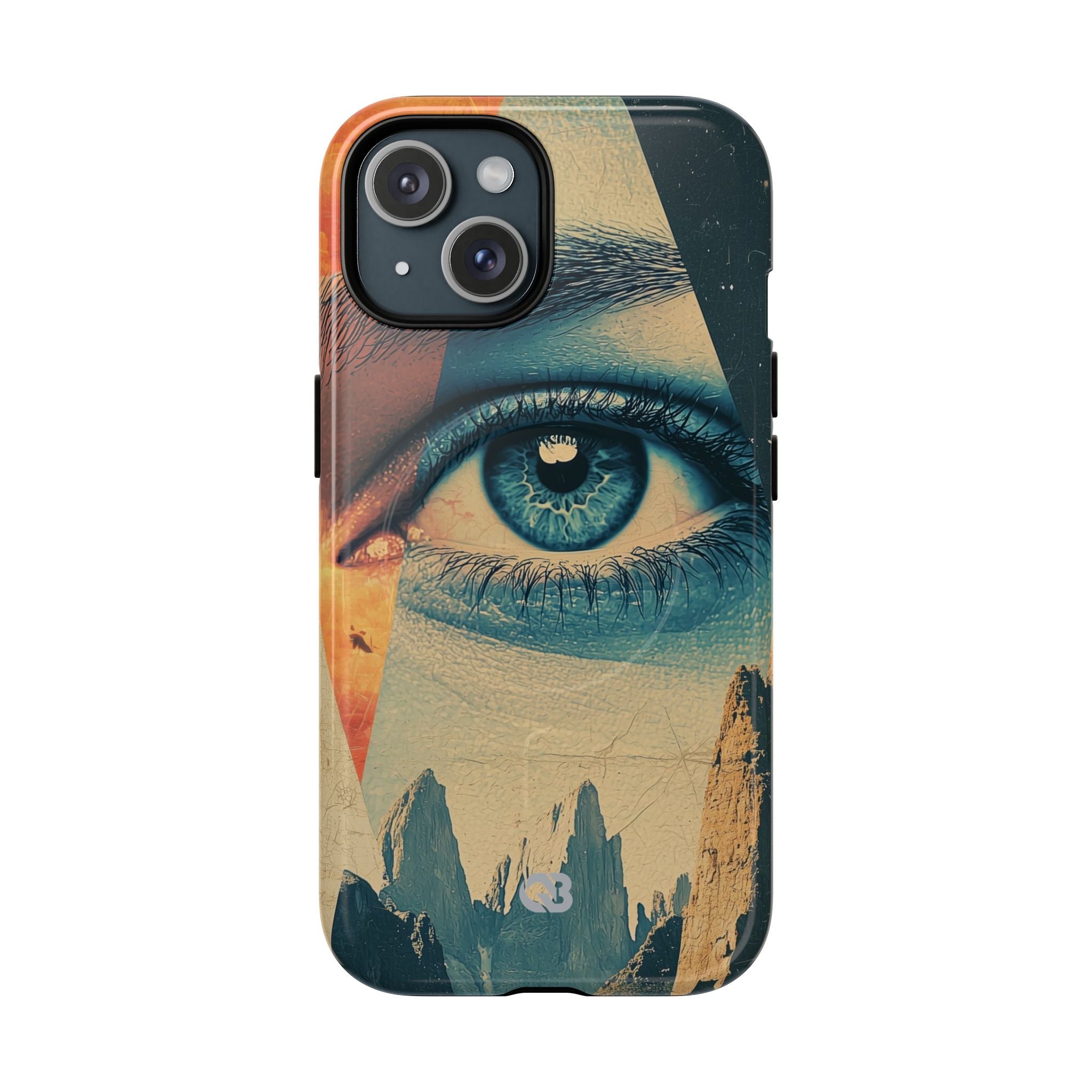 Fragmented Peak Gaze · Tough+ Phone Case for iPhone · Magsafe