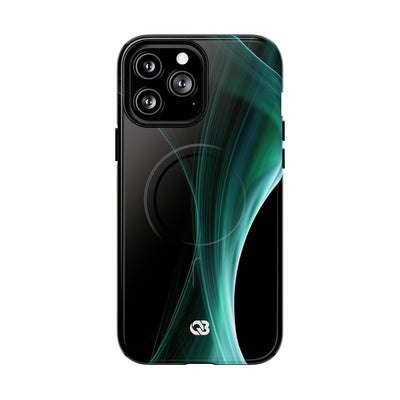 Emerald Lumen · Tough 2.0 Magnetic Phone Case for iPhone · Green