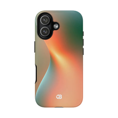 Radiant Contour · Tough Phone Case for iPhone · Orange