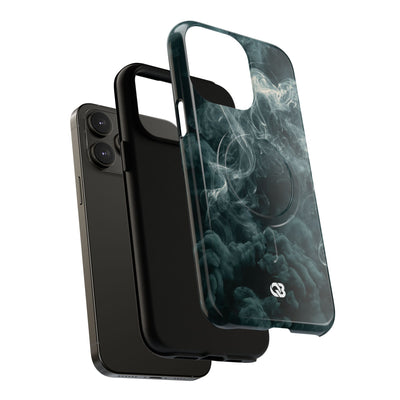 Luminescent Vapor Drift · Tough 2.0 Magnetic Phone Case for iPhone · Teal
