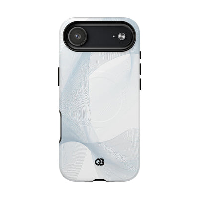 Glacial Contour Waves · Tough 2.0 Magnetic Phone Case for iPhone · White