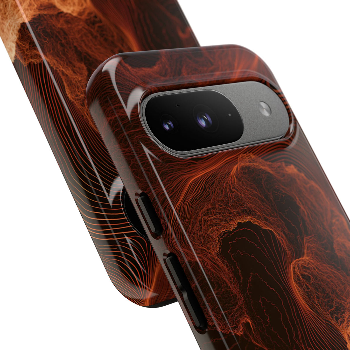 Amber Filament · Tough Phone Case for Pixel ·  Orange