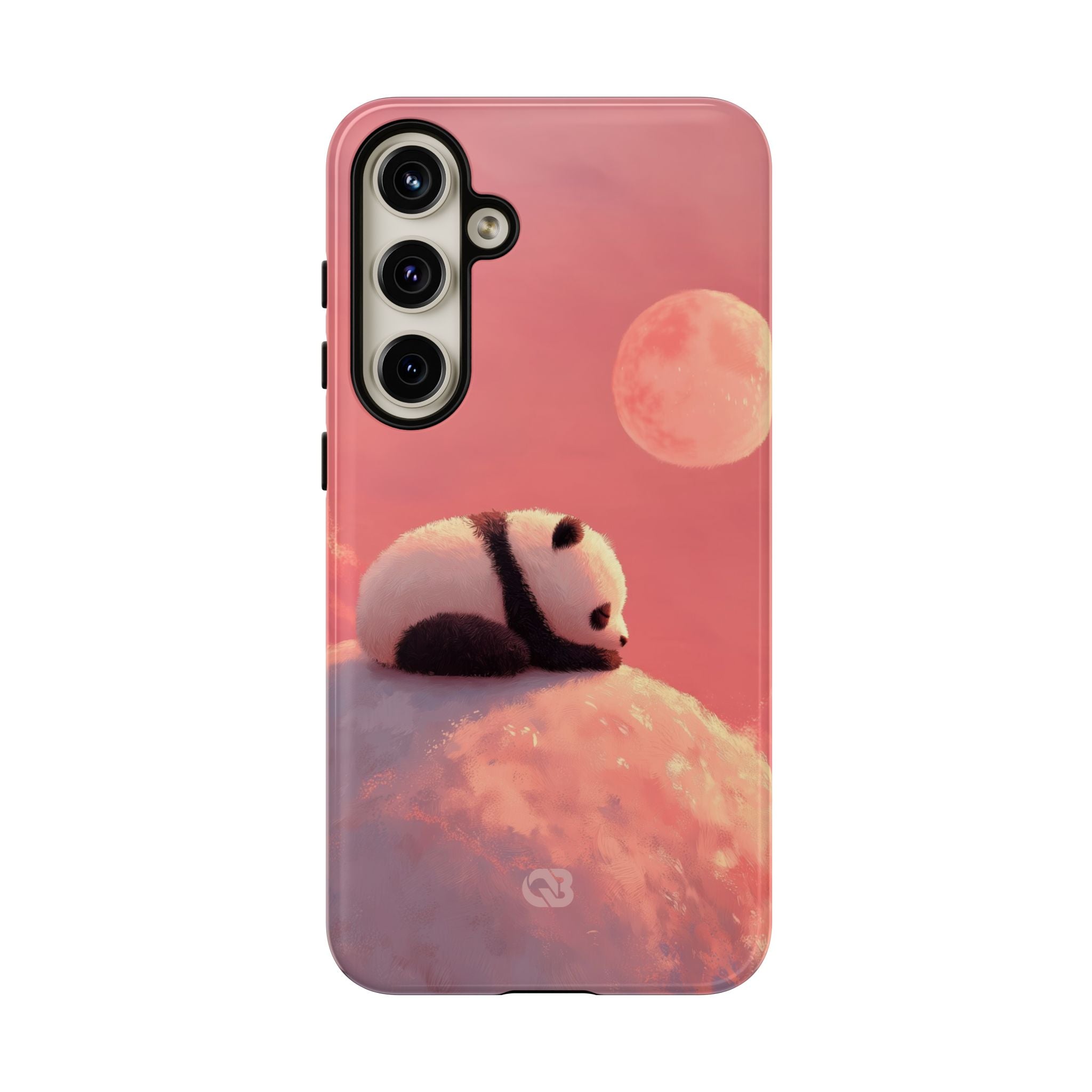Rose Moon Panda · Tough Coque de téléphone pour Samsung