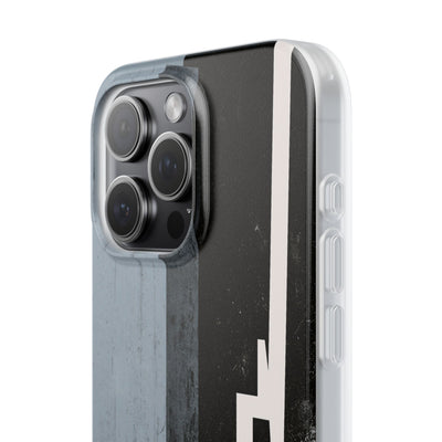 Grey Lite Phone Case for iPhone - Industrial Concrete Void