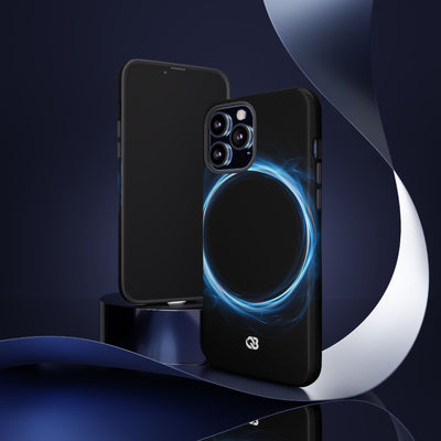 Luminous Corona · Tough Phone Case for iPhone · Blue