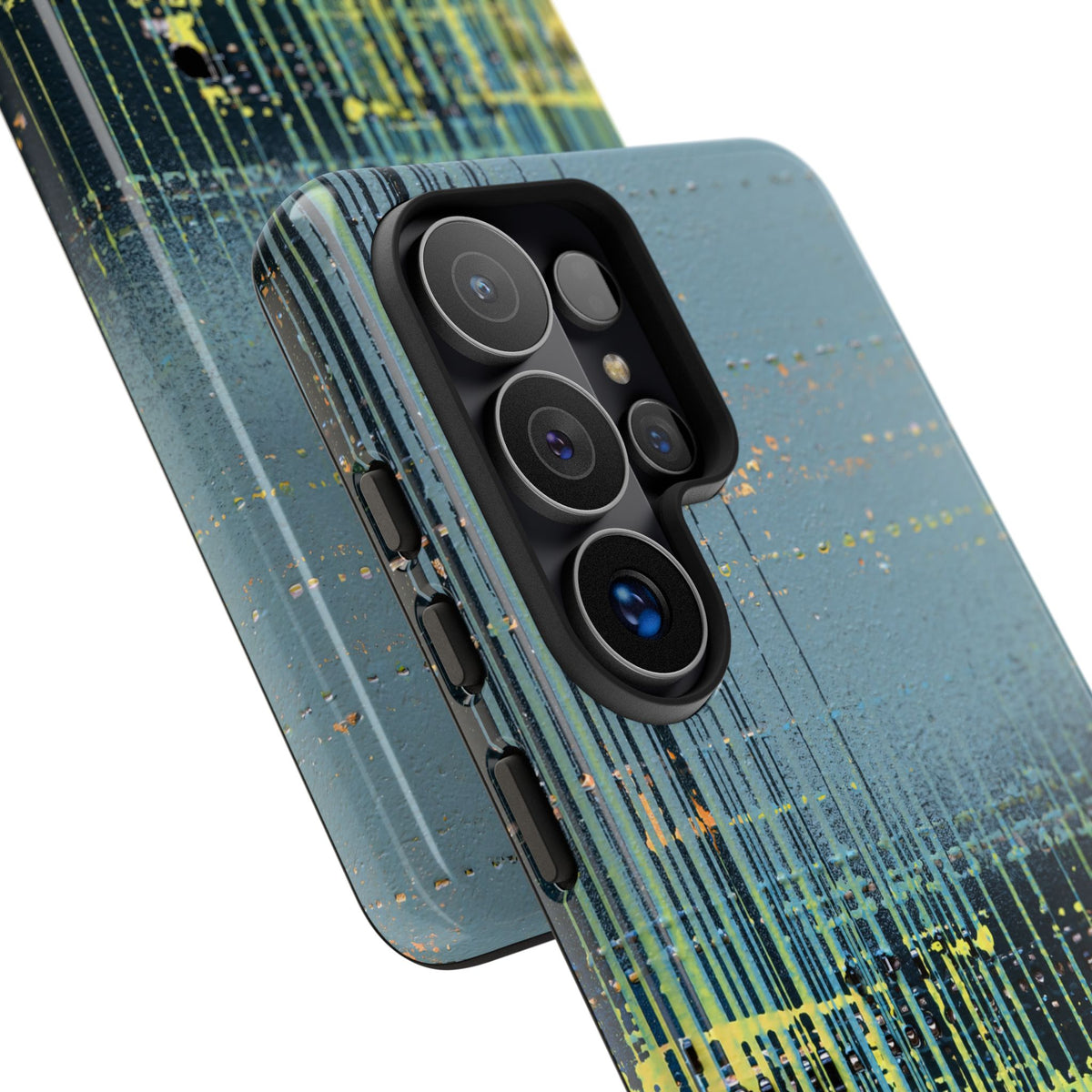 Acid Raster Circuit · Tough Phone Case for Samsung · Teal