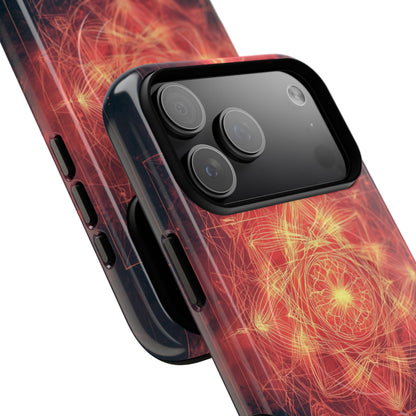 Radiant Mandala iPhone 17 Pro Max Case - Tough+ - CASE•BOB