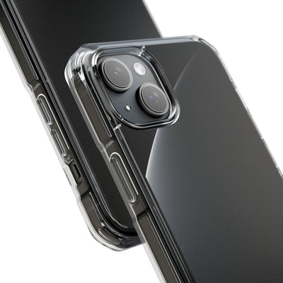 Obsidian Horizon · Clear Impact Magnetic Phone Case for iPhone ·  Black