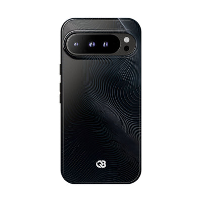 Black Tough Phone Case for Google Pixel - Obsidian Ridge Flux