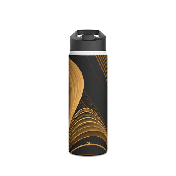 Gilded Contour · Insulated Water Bottle · Gold