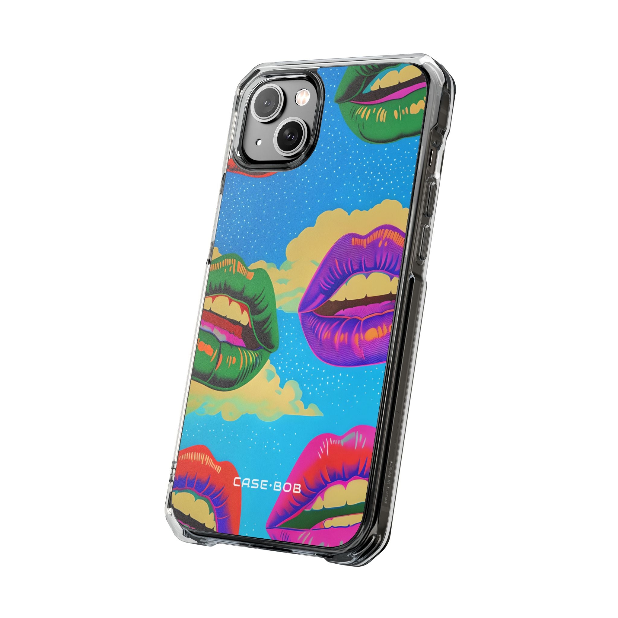 Bunte Lipscape iPhone 14 Plus Case - Impact